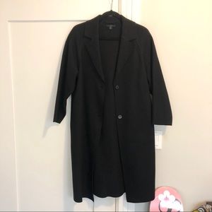 COS black light weight wool coat